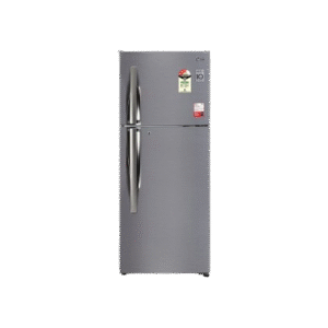 LG 242 L Frost Free Double Door 3 Star Refrigerator with DoorCooling+ & Smart Inverter Compressor (Shiny Steel, GL-I292RPZX)